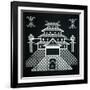 Four-Story Castle-null-Framed Giclee Print