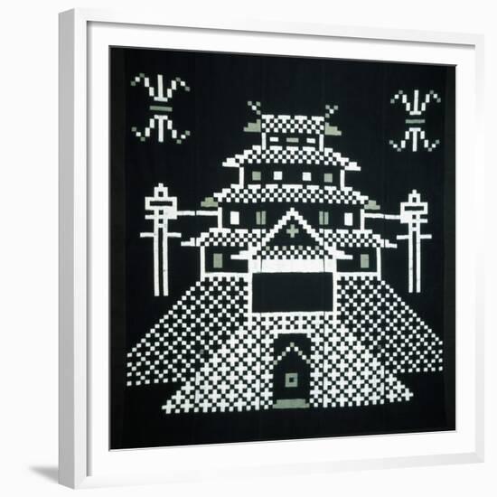 Four-Story Castle-null-Framed Giclee Print