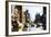 Four Taxis - In the Style of Oil Painting-Philippe Hugonnard-Framed Giclee Print