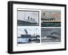 Four Titanic Postcards-null-Framed Photographic Print