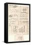 Four topographical drawings, c1472-c1519 (1883)-Leonardo Da Vinci-Framed Stretched Canvas