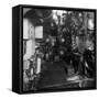 Four Torpedo Tubes in the Forward Compartment of a German U-Boat, World War I, 1918-null-Framed Stretched Canvas