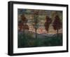 Four Trees, 1917-Egon Schiele-Framed Premium Photographic Print
