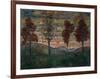 Four Trees, 1917-Egon Schiele-Framed Photographic Print