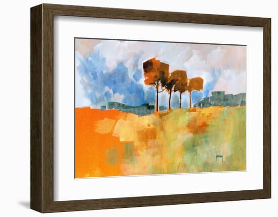 Four Trees-Paul Bailey-Framed Art Print