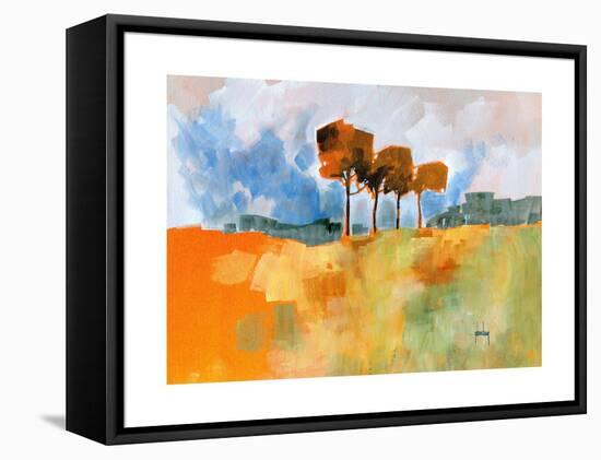 Four Trees-Paul Bailey-Framed Stretched Canvas