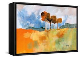 Four Trees-Paul Bailey-Framed Stretched Canvas