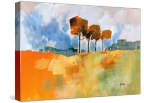 Four Trees-Paul Bailey-Stretched Canvas