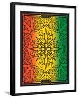 Four Twenty Rainbow Design-JJ Brando-Framed Art Print