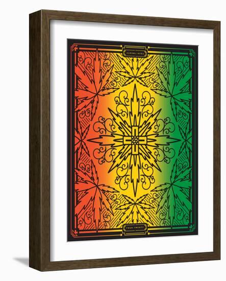 Four Twenty Rainbow Design-JJ Brando-Framed Art Print