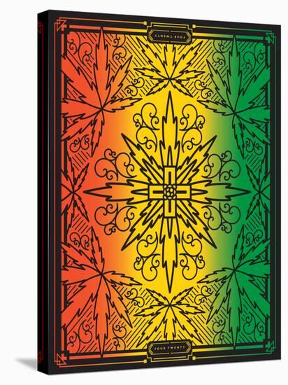 Four Twenty Rainbow Design-JJ Brando-Stretched Canvas