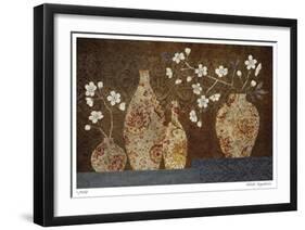 Four Vases I-Yuko Lau-Framed Giclee Print