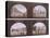 Four Views of London Sites Seen Through an Arch, C1820-null-Stretched Canvas