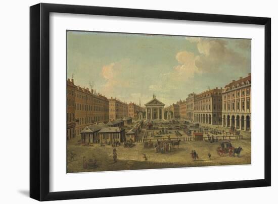 Four Views of London: the Covent Garden-Antonio Joli-Framed Giclee Print