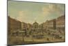 Four Views of London: the Covent Garden-Antonio Joli-Mounted Giclee Print