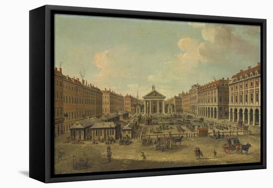 Four Views of London: the Covent Garden-Antonio Joli-Framed Stretched Canvas