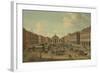 Four Views of London: the Covent Garden-Antonio Joli-Framed Giclee Print