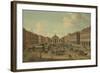 Four Views of London: the Covent Garden-Antonio Joli-Framed Giclee Print