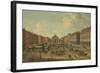 Four Views of London: the Covent Garden-Antonio Joli-Framed Giclee Print