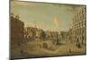 Four Views of London: the Privy Garden, Whitehall-Antonio Joli-Mounted Giclee Print