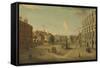 Four Views of London: the Privy Garden, Whitehall-Antonio Joli-Framed Stretched Canvas