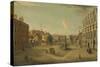 Four Views of London: the Privy Garden, Whitehall-Antonio Joli-Stretched Canvas