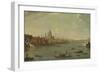 Four Views of London: the Thames Looking Towards St. Pauls-Antonio Joli-Framed Giclee Print