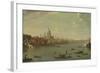 Four Views of London: the Thames Looking Towards St. Pauls-Antonio Joli-Framed Giclee Print