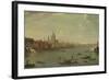 Four Views of London: the Thames Looking Towards St. Pauls-Antonio Joli-Framed Giclee Print