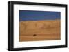 Four Wheel Drive on Desert Dunes, Wahiba, Oman, Middle East-Angelo Cavalli-Framed Photographic Print