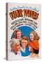 Four Wives, May Robson, Rosemary Lane, Lola Lane, Priscilla Lane, Gale Page, 1939-null-Stretched Canvas