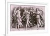 Four women dancing-Andrea Mantegna-Framed Giclee Print