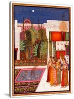 Four Women in a Palace Garden-null-Stretched Canvas