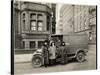 Four Women of the Motor Corps of America Standing in Front of an Ambulance (One Woman in Driver's…-Byron Company-Stretched Canvas