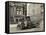 Four Women of the Motor Corps of America Standing in Front of an Ambulance (One Woman in Driver's…-Byron Company-Framed Stretched Canvas