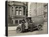 Four Women of the Motor Corps of America Standing in Front of an Ambulance (One Woman in Driver's…-Byron Company-Stretched Canvas