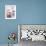 Four Yoghurts with Berries, Cereal and Watermelon-null-Framed Photographic Print displayed on a wall