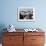 Four Young British Student Nurses Making Notes Together from Medical Textbooks-null-Framed Photographic Print displayed on a wall