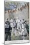 Fourteen Heads of Boxers on the Walls of Tchio-Tchao, China, 1900-Oswaldo Tofani-Mounted Giclee Print