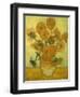 Fourteen Sunflowers in a Vase, 1889-Vincent van Gogh-Framed Giclee Print