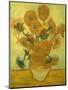 Fourteen Sunflowers in a Vase, 1889-Vincent van Gogh-Mounted Giclee Print