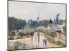 Fourteenth of July at Marly-Le-Roi, 1875-Alfred Sisley-Mounted Giclee Print