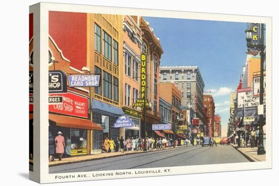 Fourth Avenue, Louisville, Kentucky-null-Stretched Canvas