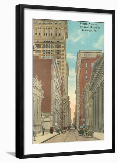 Fourth Avenue, Pittsburgh, Pennsylvania-null-Framed Art Print