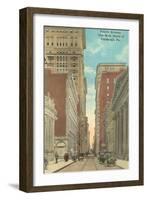 Fourth Avenue, Pittsburgh, Pennsylvania-null-Framed Art Print