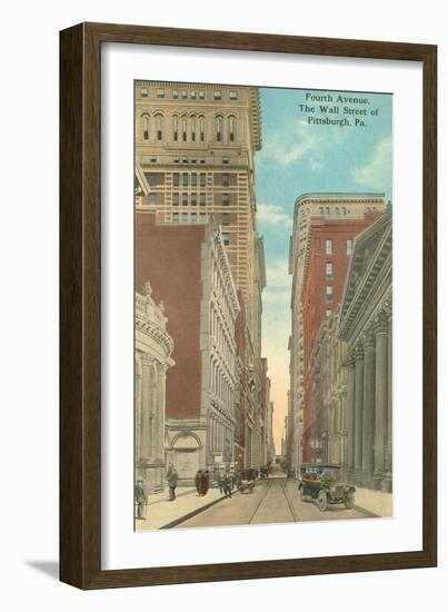 Fourth Avenue, Pittsburgh, Pennsylvania-null-Framed Art Print