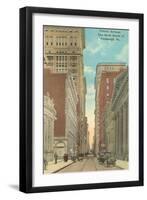 Fourth Avenue, Pittsburgh, Pennsylvania-null-Framed Art Print