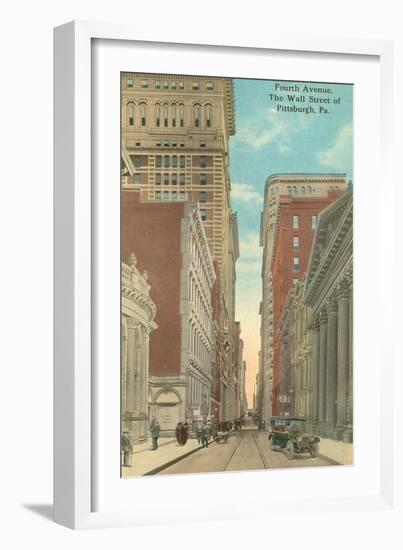 Fourth Avenue, Pittsburgh, Pennsylvania-null-Framed Art Print