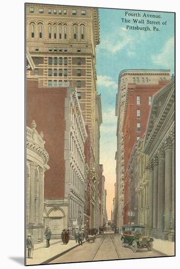 Fourth Avenue, Pittsburgh, Pennsylvania-null-Mounted Art Print