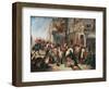 Fourth Dragoon Guards Leaving For the Crimean War, c.1854-null-Framed Giclee Print